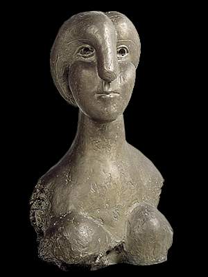 Pablo Picasso Painting Bust Of Woman Buste De Femme Surrealism